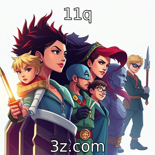 11q | Diversidade nos personagens de jogos e sua evolução